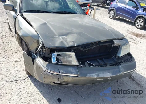 2003 Mercury Grand Marquis Ls from USA, damaged, VIN 2MEFM75W83X711471